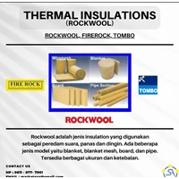 Rockwool insulation TOMBO M. G. Felt (Lembar)