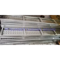 Asiba board (metal plank) Scaffolding Size 250mm x 40mm x 1.2mm x 2mtr